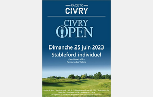 Civry Open - compétition de classement